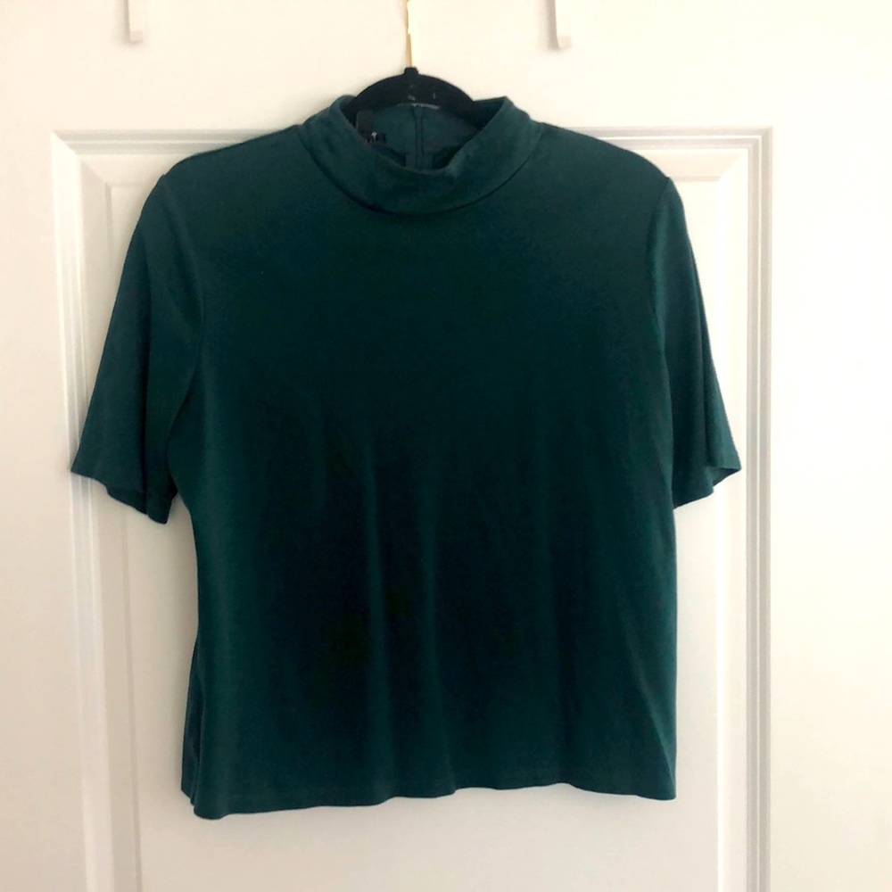 Dark green blouse